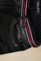 Dark jeans blue red belt 0001